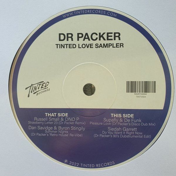 Dr. Packer - Tinted Love Sampler Vinyl EP (Remixes &amp; Edits)