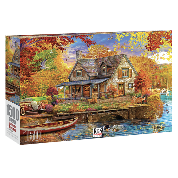 RGS Group Autum Cottage Jigsaw Puzzle - 1500 Piece