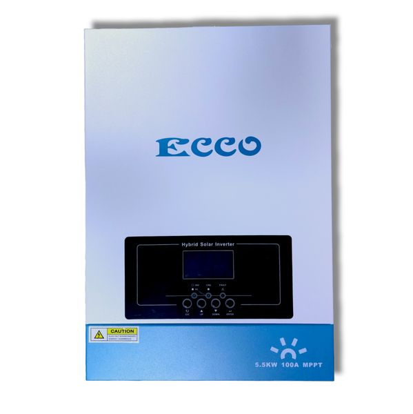 ECCO 5.5KW 48V 100A MPPT Hybrid Solar Inverter