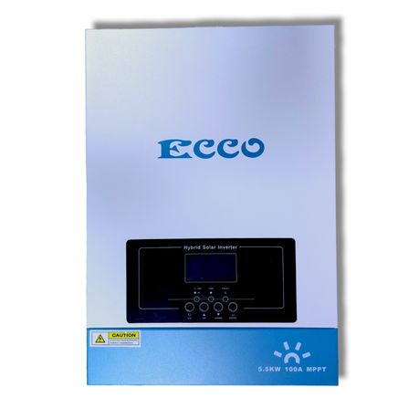 Inverters - ECCO 5.5KW 48V 100A MPPT Hybrid Solar Inverter SKU ...