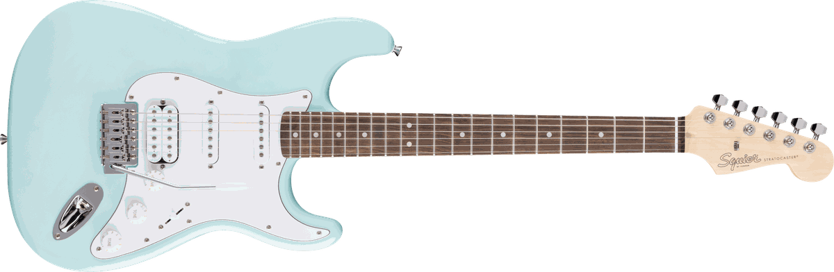 Squier by Fender Debut Collection HSS Stratocaster - Daphne Blue