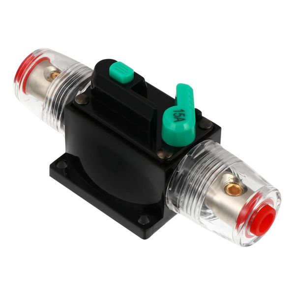Stereo Audio Circuit Breaker Fuse Reset Switch Easy Install