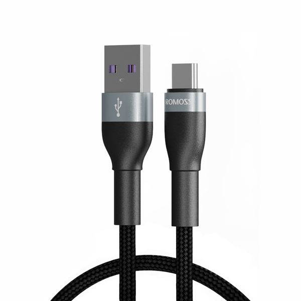 Romoss USB Type-C 1m Data and Charging Cable – Black