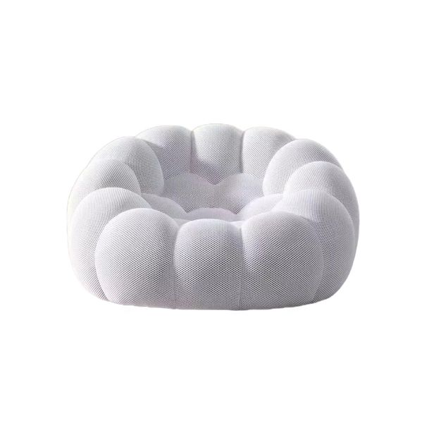 Ziyane Compressed Bubble Lazy Memory Foam Couch In a Box - 3D Honeycomb