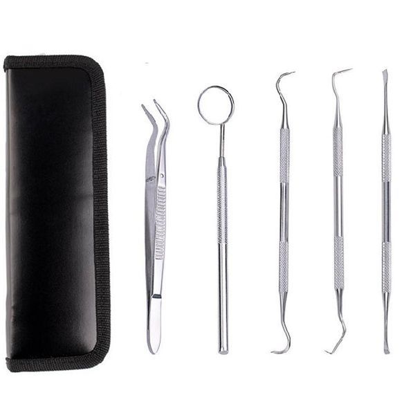 Personal Dental Kit - Plaque Remover Set - 5 Pieces
