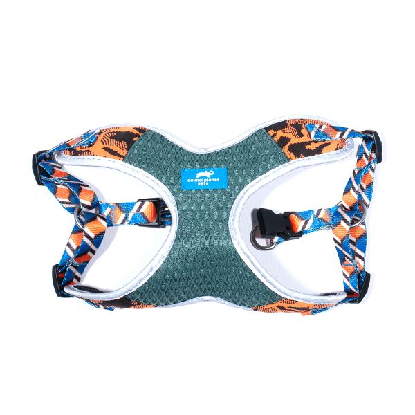 Animal Planet Pattern Harness Orange