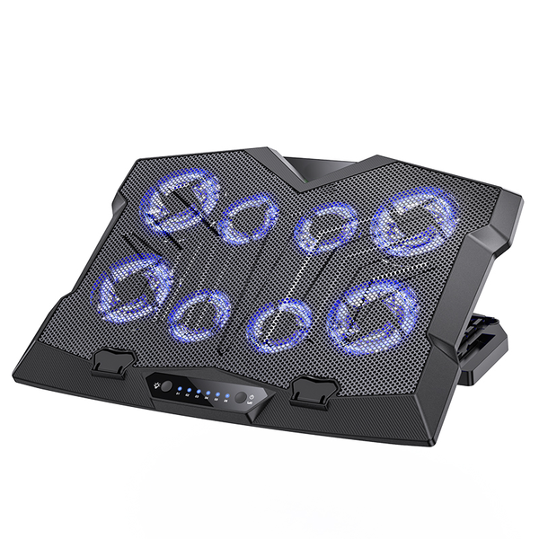 Kakusiga KSC-1557 (8 Fan) 6 Speed Adjustment Notebook/ Gaming Laptop Cooler