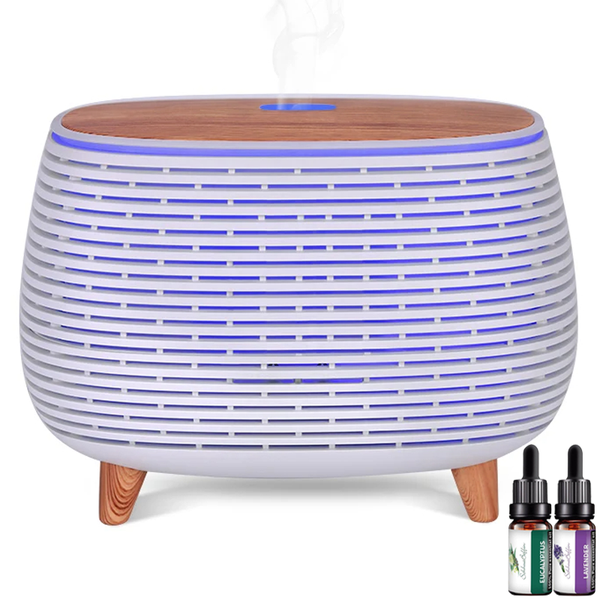 Madison 400ml Ultrasonic Aroma Diffuser, with Lavender &amp; Eucalyptus Oil