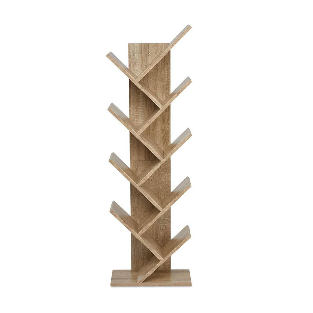 Decorum & Co-Arlo Tree-Style Bookshelf - 8-Tier Book Rack