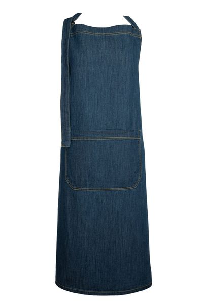 Cotton Full Size Kitchen Apron 70 x 90cm - Denim