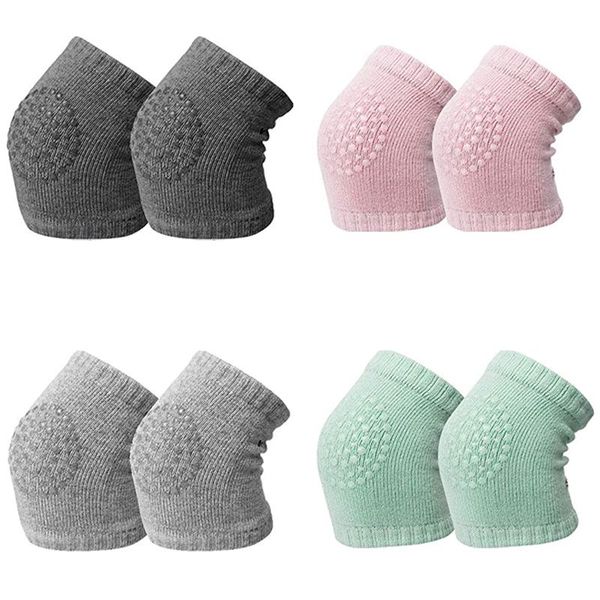 4 Pack Baby Knee Pads Protectors Toddler Crawling Socks Guards