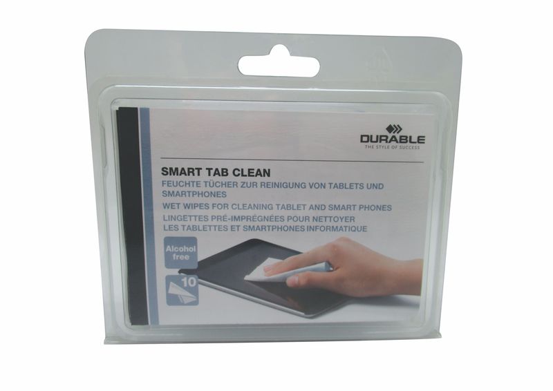 Durable Smart Tab Wipes 10/Pack