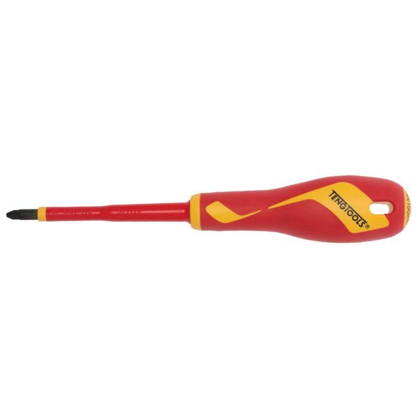 TengTools - 1000V Insulated Screwdriver PZ2x100MM - MDV864N