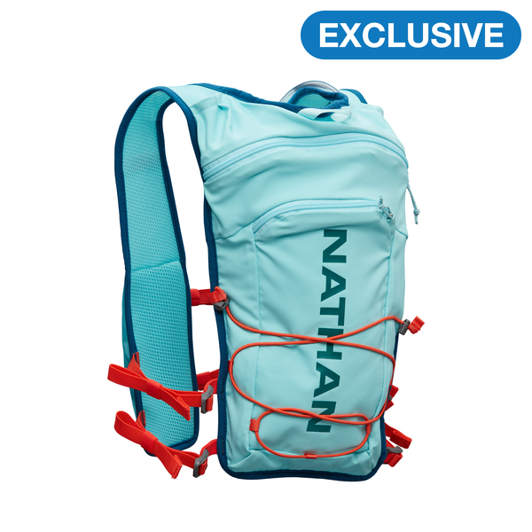 Nathan QuickStart 2.0 Hydration Backpack - 6L - Breezy Blue/Storm Green