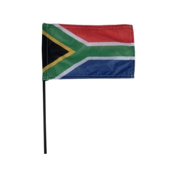 Flag south africa 30x20cm with dowel