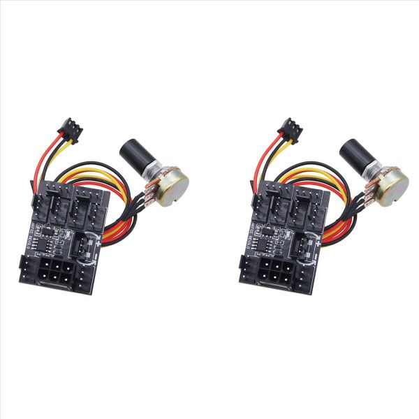 Computer Case Miner Fan Speed Controller 8-Channel Fan Hub Governor