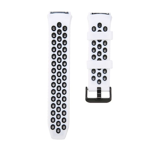 Sports Silicone Strap Compatible with Huawei GT 2E-White/ Black