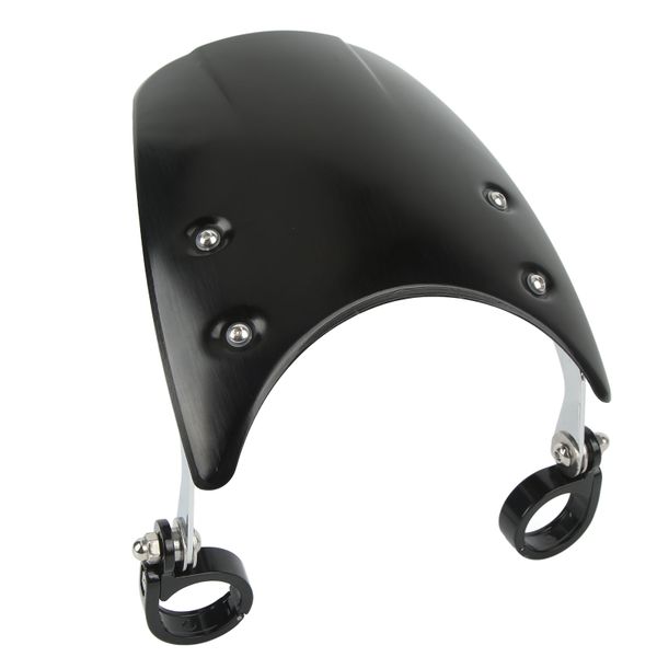 CMX 500 Rebel Motorcycle Front Windshield Aluminum Black 2017 - 2022