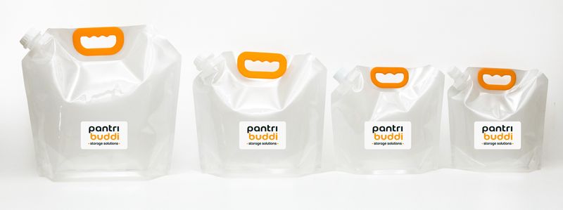 Pantri Buddi Multi Pack Storage Solution - 1L+1.5L+2.5L+5L