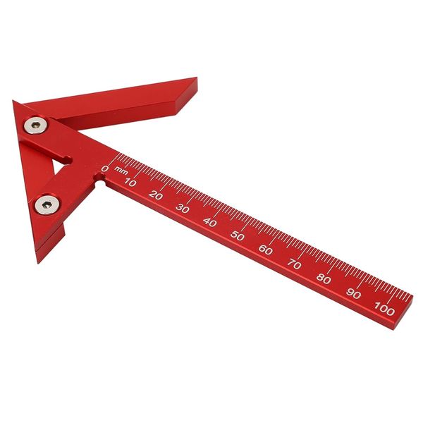 Tool DIY Wood Work Triangular Centre Finder Gauge Ruler (15cm)