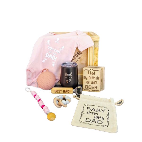 Dad's New To Fatherhood Daughter Gift Set