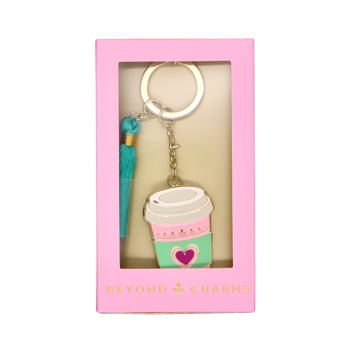 COFFEE Beyond Charms Keychain Shop Today. Get it Tomorrow!