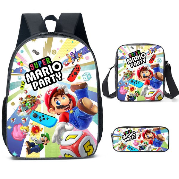 Backpack, Lunch Box &amp; Pencil Case Mario image