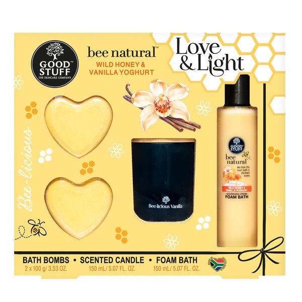 Good Stuff Bee Natural Love &amp; Light Gift Set 4pc