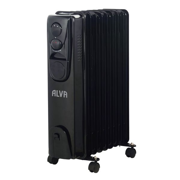 Alva 9 Fin 2000W Oil Heater - No Timer