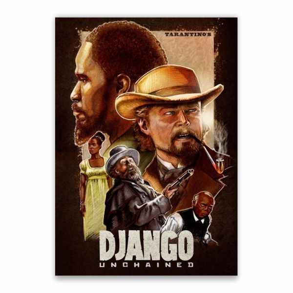 Tarantino's Django Unchained Poster - A1