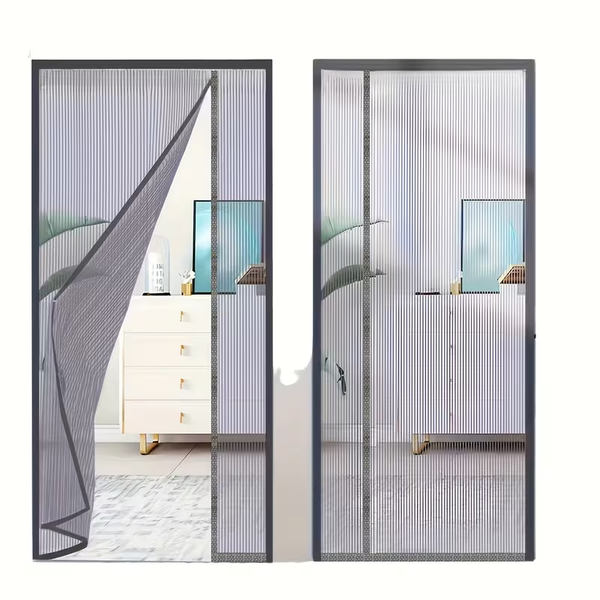 Magnetic Mosquito-proof Drill-free Screen Door