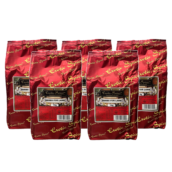 Exotic Spices Herbs For Lamb 1kg - 5 pack