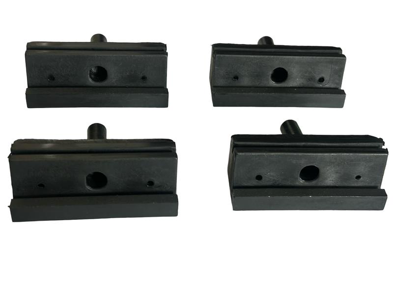 Premium Shower Pivot Set of 4 - Black