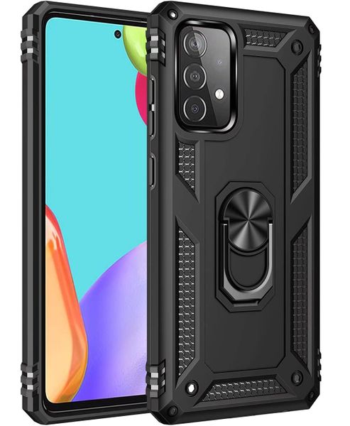 Shockproof Magnetic Ring Stand Case for Samsung Galaxy A04S