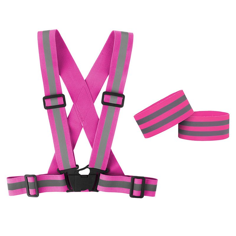 Reflective Outdoor Safety Vest & Reflective Bands
