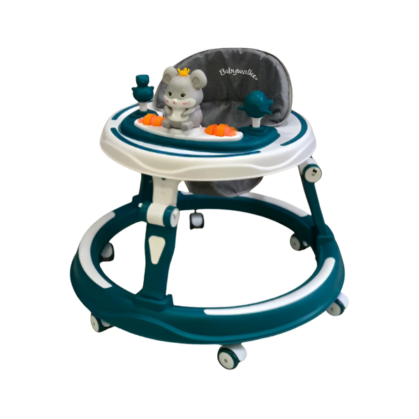 All-in-One Portable Walker for Infants with Built-In Toys