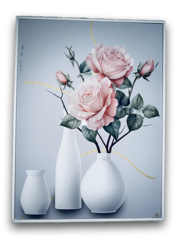 Pink Rose Wall Art | Shop Today. Get it Tomorrow! | takealot.com