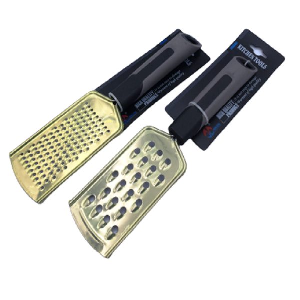 FI Set of 2 Grators Steel Cheese, Vegetable