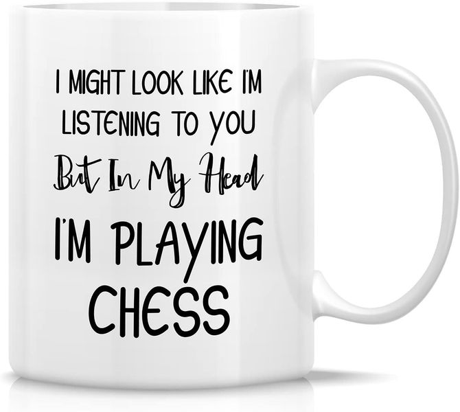 I'm playing chess-Father's day-Mother's day-Valentines-Christmas Mug