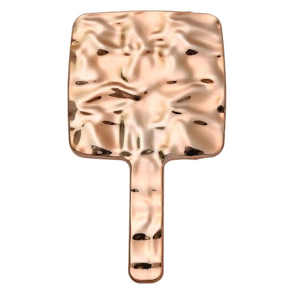 Aluminum Handheld Vanity Mirror - Rose Gold
