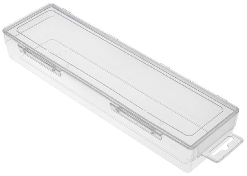 (F2) Storage Box, 1 Compartment, Transparent