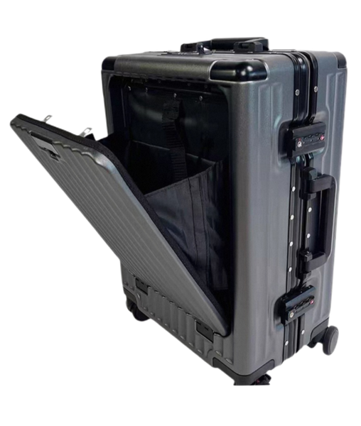 Luxury Aluminum Frame Multifunctional Suitcase - Cabin Luggage