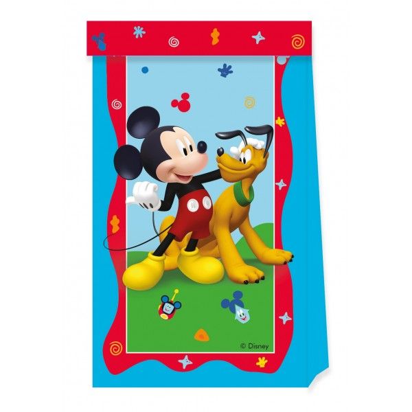 Mickey Rock The House Paper Party Bags