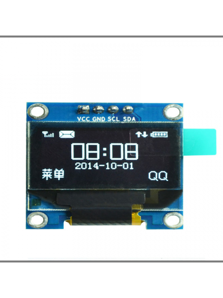 Robocentrix OLED 0.96" Screen - White