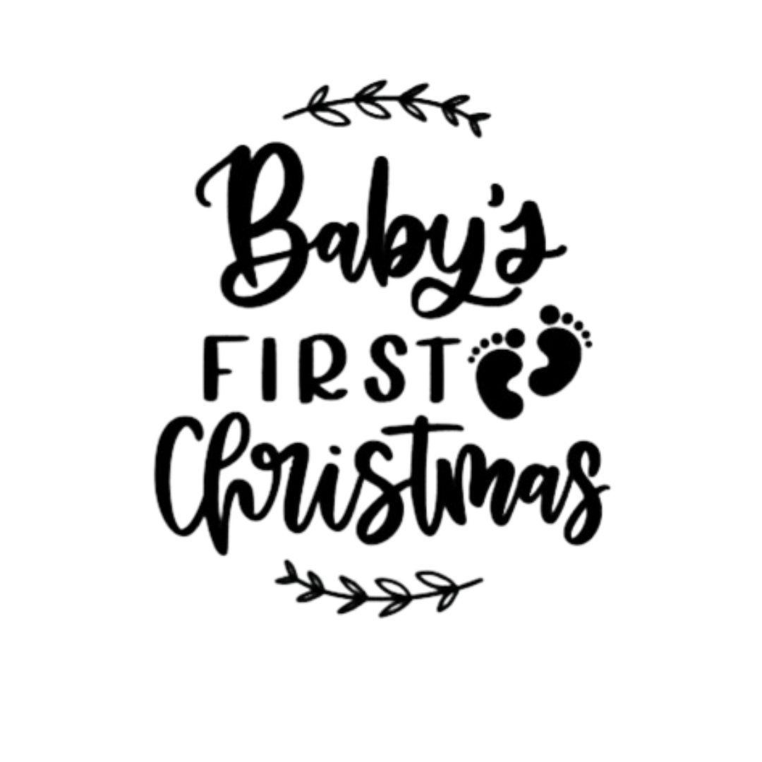 BG - Baby on Board Sign Decal Sticker - Babys First Christmas | Shop ...