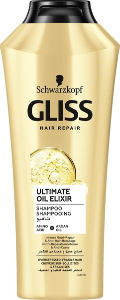 Schwarzkopf Gliss Ultimate Oil Elixir Shampoo - 400ml