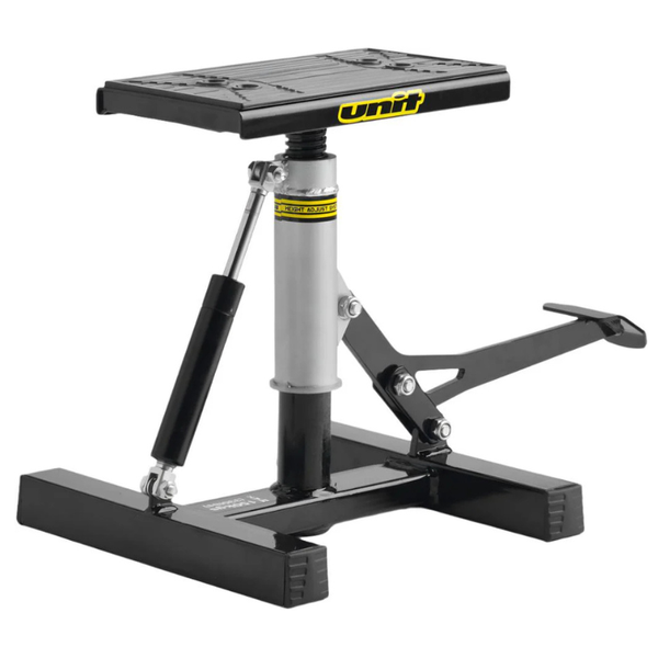 Unit MX Lift Stand #136 Wide - Black/Silver