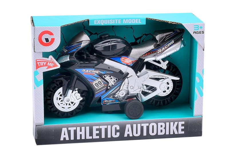 Friction Athletic Motorbike with Light and Sound - Blind Box