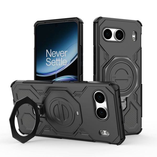 Phone Case Compatible With OnePlus Nord 4 Ring Stand Holder Back Cover