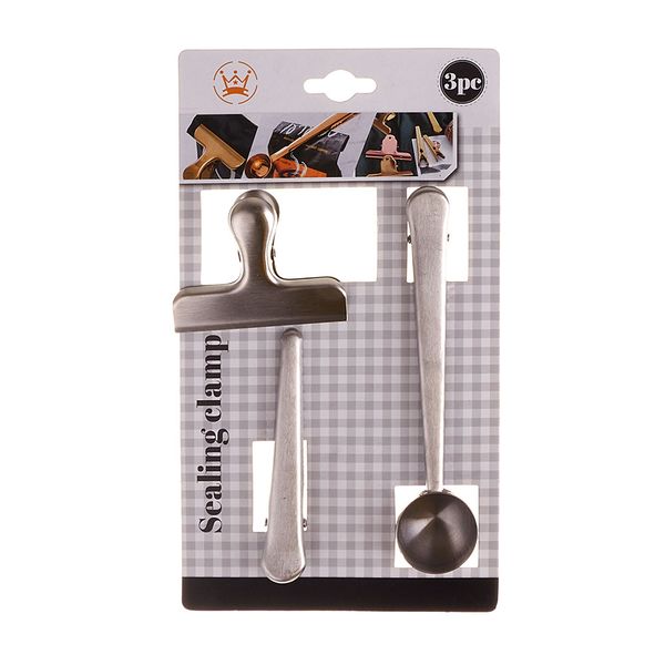 FI- 3 Piece Stainless Steel Sealing Clamps Assorted Shapes